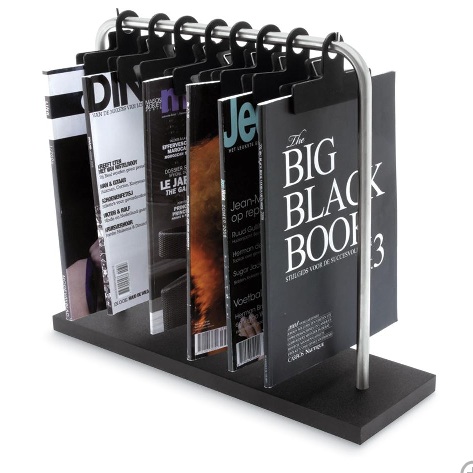 Bathroom magazine rack design